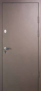 Двери Входные Магда тип 4 модель Метал Ral N-291/MG 339 Дуб Бронзовый (улица)