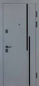 Двері Вхідні Булат Термо Ультра (Квадро) Kale мод. 567 Хром/ білий матовий 850 ліва СЧ