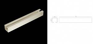 Направляющая для раздвижных дверей  MVM 1162 L1.8 Б/П Т5 (1.8м)