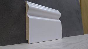 Плінтус МДФ Супер Профіль h 110 Дуб Родос Темний ПП16110 (2800х110х16мм) (8шт/уп/22,8кг)