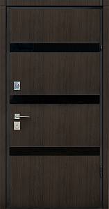 Двері вхідні Страж Proof ST Mottura Slim Dv Glas с кашированным наличником 0,97/0,87 х 2.05