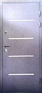 Двері вхідні Портала Street Термо Aluma 1 Metalic brown + Ангола спил коньячний (850/950*2040 )