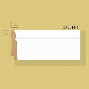 Плинтус Decolux DSK 7014 белый 70*14*2400мм (29шт/уп)