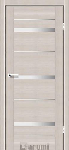 Дверь межкомнатная Darumi Darina Дуб мембау (800*2000) стекло сатин белое