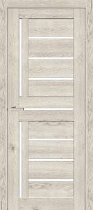 Дверь Doors Smart С051 дуб светлый (800*2000) экошпон, стекло сатин (Ск)