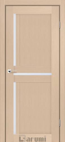 Дверь межкомнатная Darumi Next Дуб боровой (800*2000) стекло сатин белый