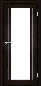 Дверь Art Door M 502 венге (800х2000мм.) ПВХ пленка, стекло сатин
