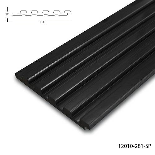 Панель стеновая полимерная Клевер  12010- 281-SP (120*10*2900мм) (22шт/уп)