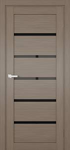 Дверь Терминус UKRAINIAN DOORS UD-4 (800*2000мм) Горіх Темний ПВХ, скло сатин