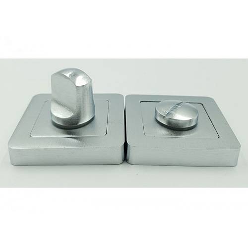 Фиксатор Trion квадратный  WC 74-AL (ZL09+knob-AL) BC-P total браш хром