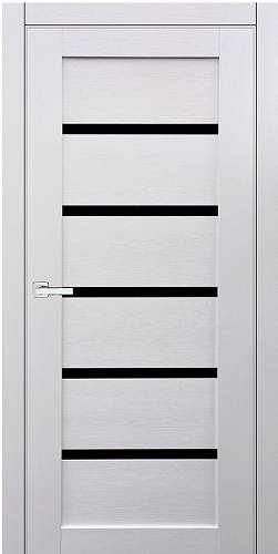 Двері міжкімнатні FDC (QD) модель RE71 800х2000 чорна лакобель, даймонд