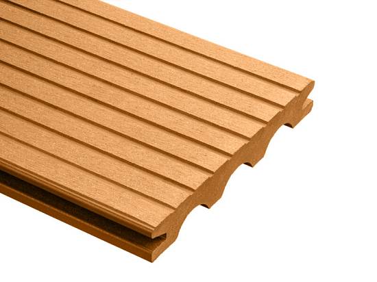 Террасная доска Holzdorf Brush шовная бук (20*140*2400мм) Массив