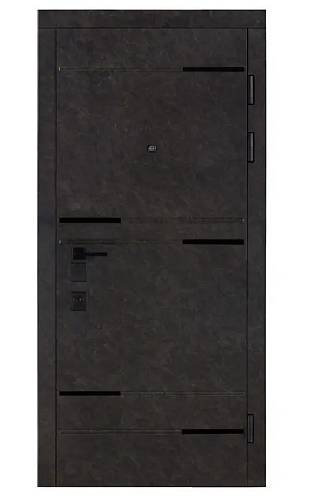 Двері Вхідні Булат К-84(квадро) мод 528/ 237 Mamba morion/ Мусонне дерево світле  950 ліві СДн