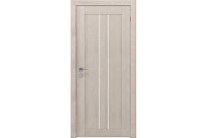 Дверь Lux-1 экошпон ламецио ( 800х2000х 38) полустекло сатин