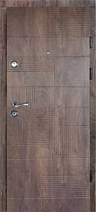 Двери Входные Магда тип 5.1 модель MG 144 Спил. дер. коньяч/121 Спил дер.кон 860 Ral-9005 (квартира)