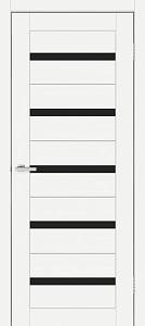 Дверь  Doors Smart С026 дуб меренго (800*2000) ПВХ, черное стекло