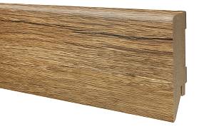 Плінтус ОМиС МДФ 80*19*2400 прямой на кляймер дуб филадельфия (4шт-уп)