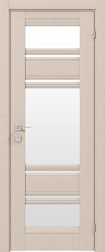 Дверь Rodos Donna со стеклом (0,80х2) беленый дуб