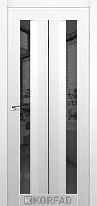 Двери Korfad Aliano AL-01 Super Pet аляска 800*2000 зеркало графит двухстороннее