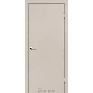 Дверь межкомнатная Darumi Plato Дымчатый краст (800*2000) глухое+алюминевый торец