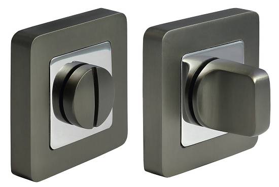 Фиксатор Morelli Exclusive WC GR/PC S55 графит/хром