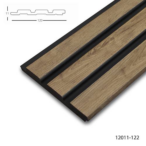 Панель стеновая полимерная Клевер  1209- 122 (120*9*2900мм) (24шт/уп)