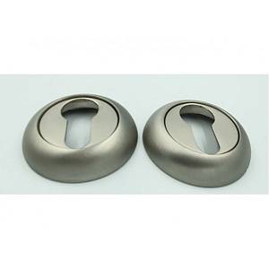 Накладка под ключ Trion круглая Yale 22-AL MSN матовый никель (Ск)