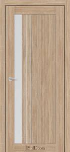 Дверне полотно BELLANO 800 х 2000, Дуб Крафт, Сатин білий