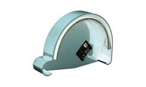 Заглушка правая желоба Profil ( 005 ) P белая Д 130 (28 шт.)