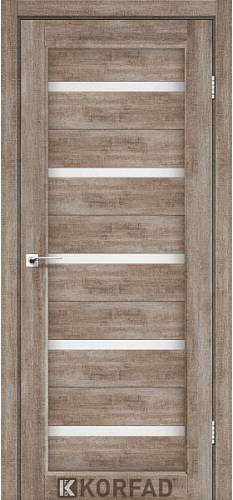 Двери Korfad Porto РR-02 эш-вайт  0,80х2 стекло сатин белый
