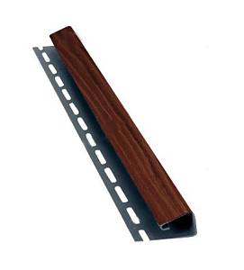 Софит Boryszew J-профиль (3,81м.п./шт) орех (ORZECH) (40шт/уп)