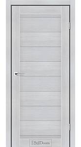 Дверне полотно SALVADOR StilDoors Кремовое Дерево (800*2000) ПВХ, глухое