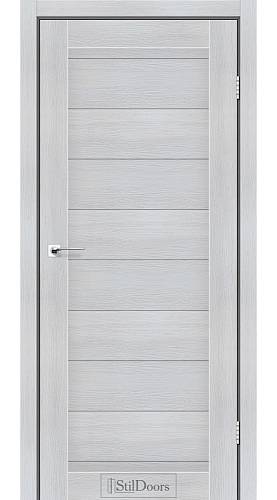 Дверне полотно SALVADOR StilDoors Кремовое Дерево (800*2000) ПВХ, глухое