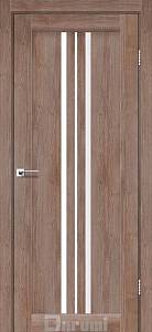 Дверь межкомнатная Darumi Stella Орех бургунд (800*2000) стекло сатин белое