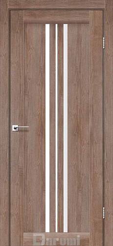 Дверь межкомнатная Darumi Stella Орех бургунд (800*2000) стекло сатин белое