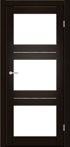 Дверь Art Door M 202 белая (600х2000мм.) ПВХ пленка, стекло сатин