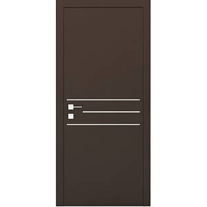 Дверь Родос Prima 3G RAL 8014 (800*2000) окрашенная, глухая