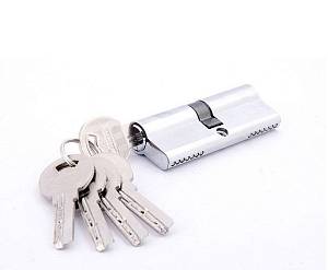 Цилиндр  для замка Cometa 60 (30+30) CP хром кл./ключ Ск