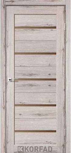 Двери Korfad Porto РR-02 дуб нордик  0,80х2 стекло бронза