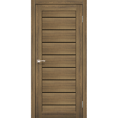 Двері Korfad Delux Piano PND-01 Дуб грей 0,60х2 скло бронза