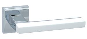 Ручки дверні Safita COMBO HT WP/CP білий/хром