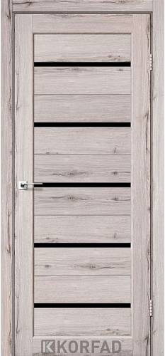 Двери Korfad Porto РR-02 дуб нордик  0,80х2 стекло черное