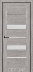 VALENTA City Line Express (900 х 2000, Дуб Гладстоун Грей, Сатин білий)