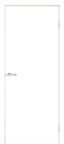 Полотно двері. Cortex ТМ ОМіС 600мм глухе (гладке, МДФ 3мм) 40мм (білий silk matt, край 0,5мм)