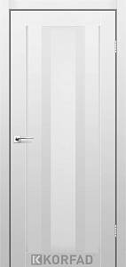 Двери Korfad Aliano AL-02 Super Pet серый 800*2000 сатин белый