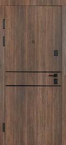 Двері Вхідні Булат Термо К-88  (квадро)  562  Дуб табак / Рустик авиньон блан 850мм праві СДн