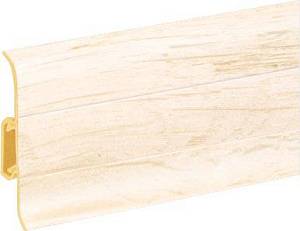 131-105 Плінтус 2,5м Цезар №105 (пластик)(56мм)