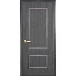 Дверне полотно Новий стиль Порта grey (700*2000) ПВХ De Luxe глухая termopack