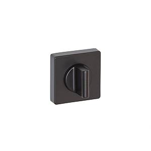 Фиксатор(накладка) SYSTEM WC (квадрат) RO11W6 AL6 Черный Матовый