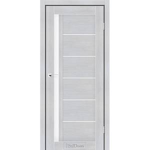 Дверне полотно SOFIA 800 х 2000, Кремове Дерево, Сатин білий